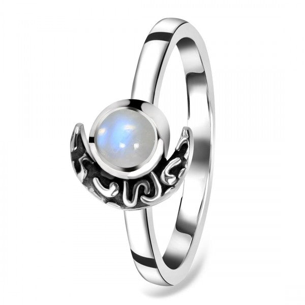 ANILLO LUNA CRECIENTE (PIEDRA LUNA)