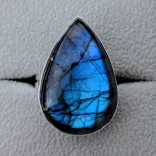 ANILLO ADHARA (LABRADORITA)