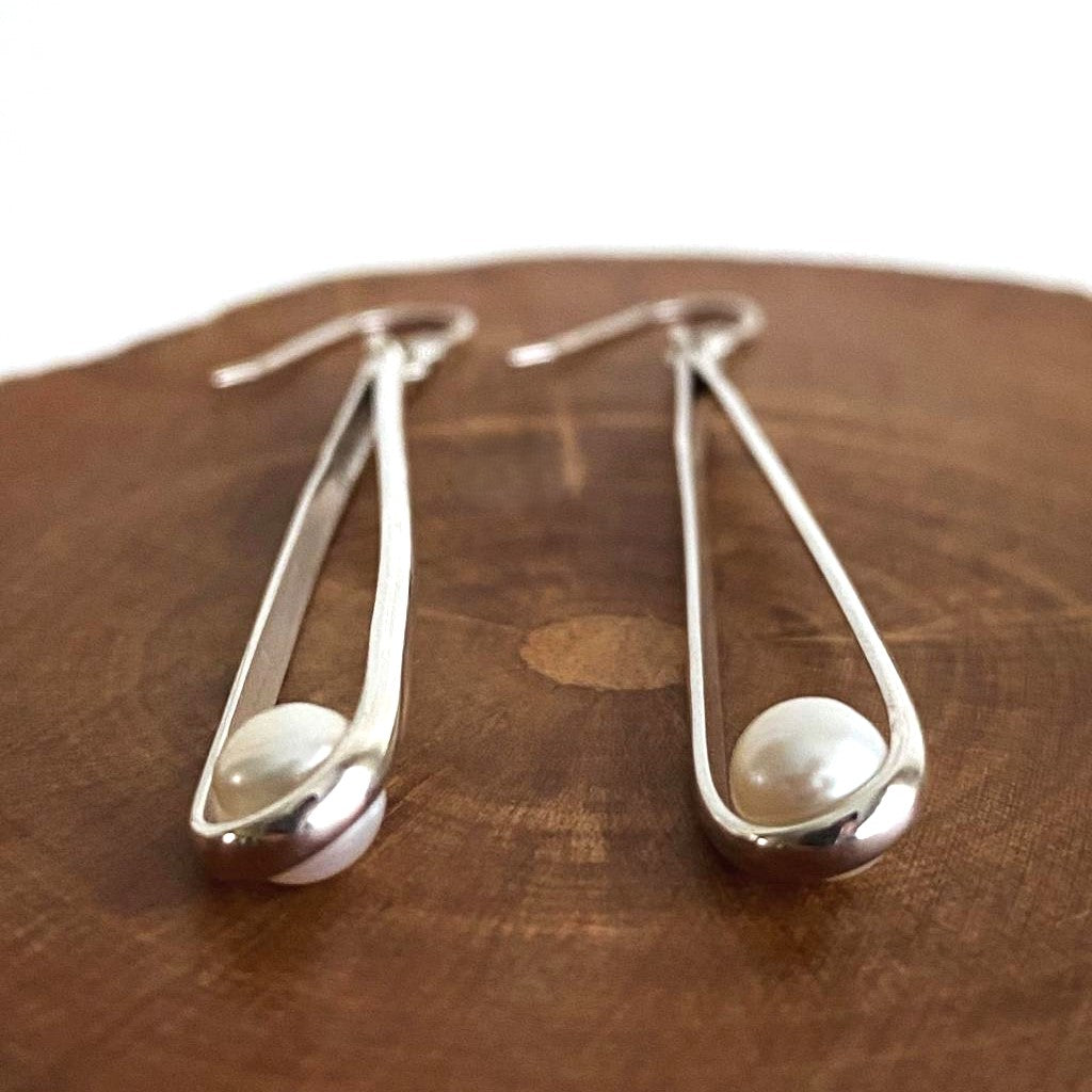 PENDIENTES GOUTTE DE PERLE