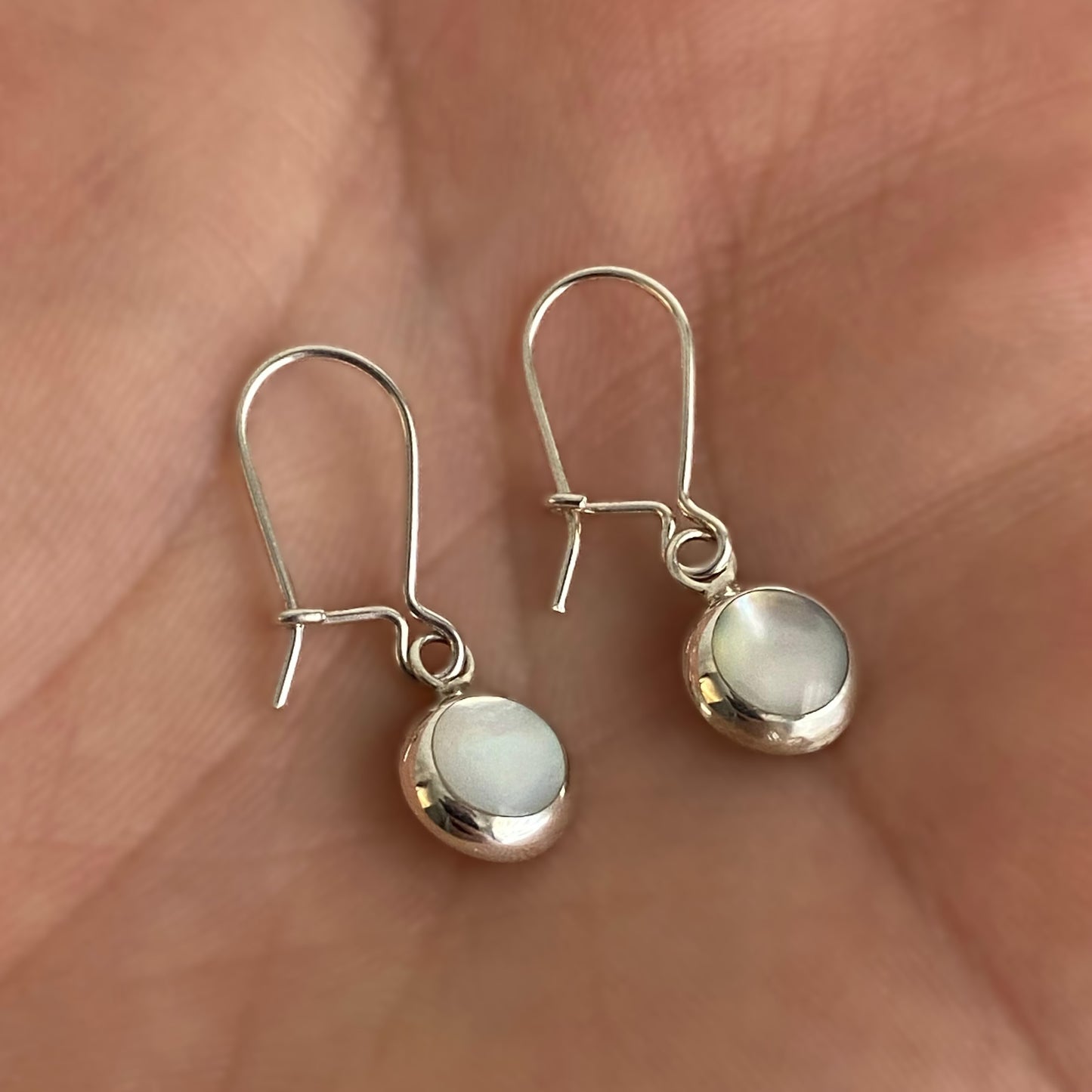 PENDIENTES NÁCAR