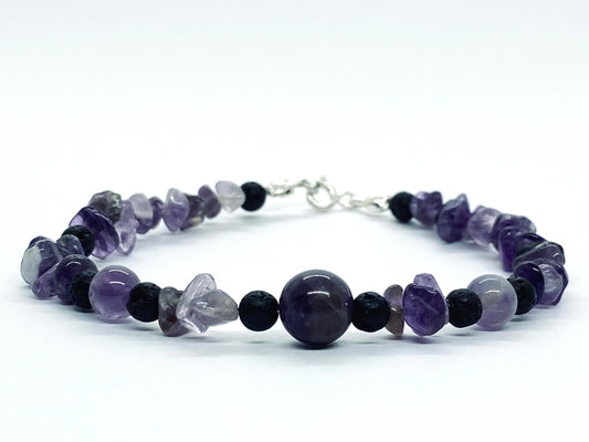 PULSERA AMATISTA
